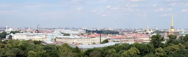 Saint petersburg'ın panoramik manzarasını — Stok fotoğraf