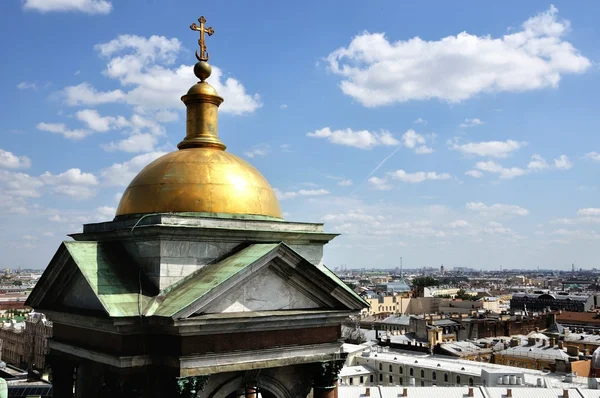 Luftaufnahme von heiligen petersburg — Stockfoto