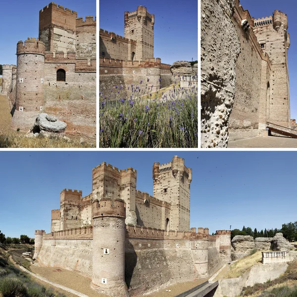 Zamek la mota, Hiszpania — Zdjęcie stockowe