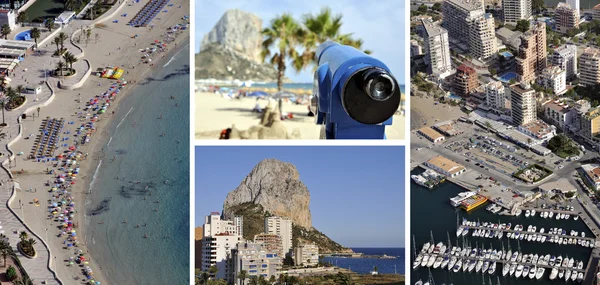 Summer Resort Calpe, Spain — Stock Photo, Image