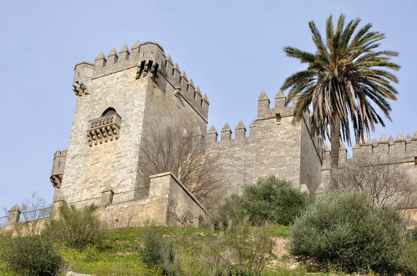 Slottet av Almodóvar del Río, Andalusien, Spanien — Stockfoto