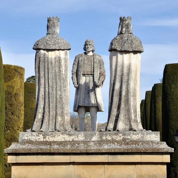 Zahrada palác alcazar v cordoba, Španělsko — Stock fotografie