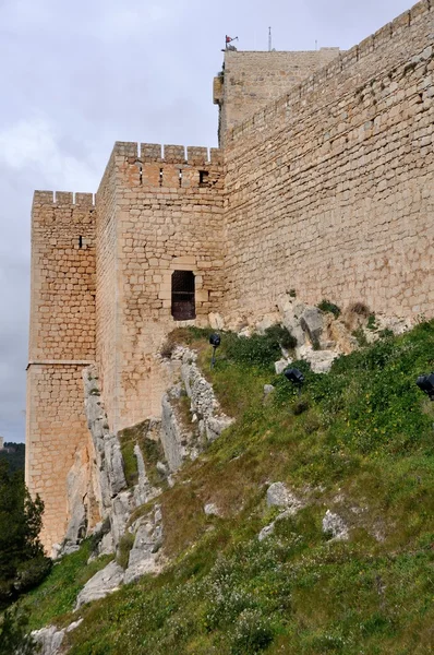 Santa catalina slott i jaen, Andalusien, Spanien — Stockfoto