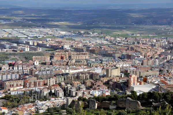Město jaen, Andalusie, Španělsko — Stock fotografie