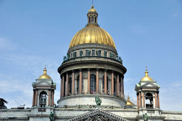 Cathédrale dômes en Russie — Photo