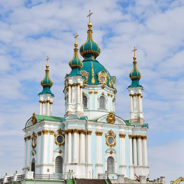 Церковь Святого Аднрева в Киеве — стоковое фото