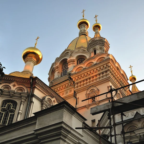 帡教会在塞瓦斯托波尔，乌克兰 — 图库照片