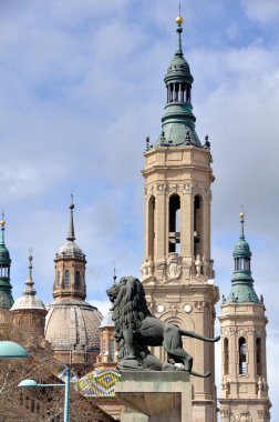 Katedral Pilar Zaragoza, İspanya