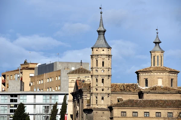 Kostel v zaragoza, Španělsko — Stock fotografie