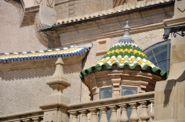 Katedral Pilar Zaragoza, İspanya — Stok fotoğraf