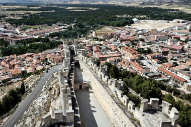Peñafiel Castle taken from the Inside