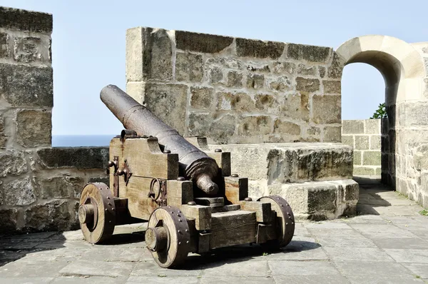 Древняя крепость Сан-Себастьян — стоковое фото