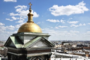 saint Petersburg havadan görünümü