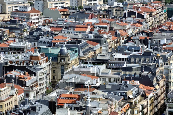 Veduta aerea di San Sebastian — Foto Stock