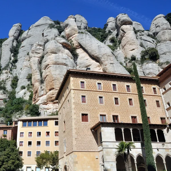 Montserrat klostret, Spanien — Stockfoto