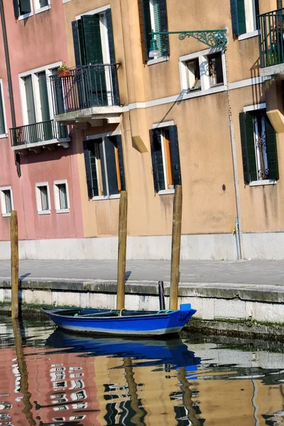 Csatornák a Velence, Olaszország — Stock Fotó