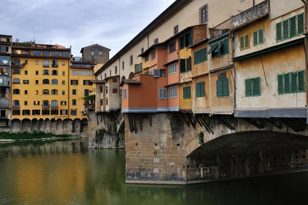 イタリア・フィレンツェのヴェッキオ橋 — ストック写真