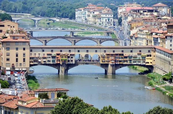 Ponte Vecchio, Florença, Itália — Fotografia de Stock