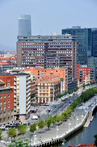 Vista aérea de Bilbao — Foto de Stock