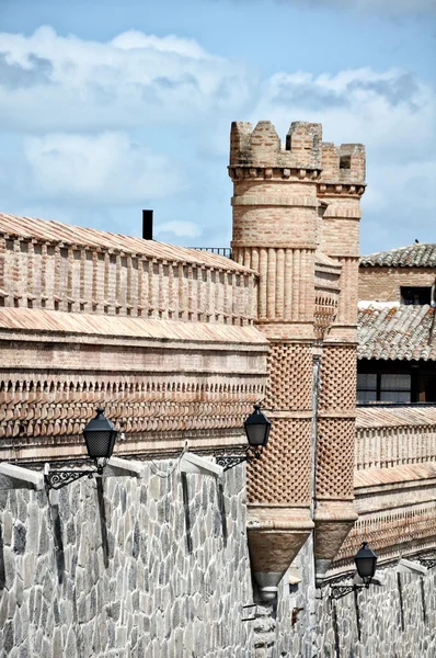 Stadsmuur van toledo, Spanje — Stockfoto