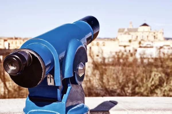 Touristisches Teleskop in Cordoba, Spanien. — Stockfoto