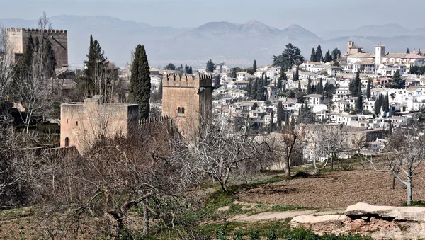 Paleis Alhambra in Granada — Stockfoto