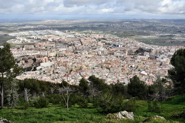 Stadt Jaen, Andalusien, Spanien — Stockfoto