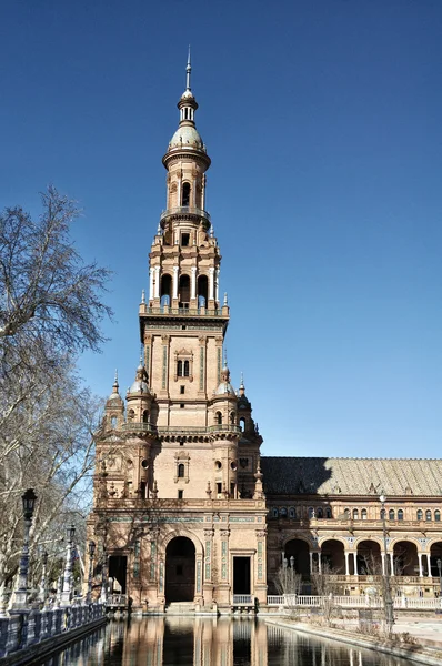 Plaza de Espana a Siviglia, Spagna — Foto Stock