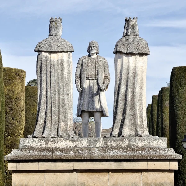 Zahrada palác alcazar v cordoba, Španělsko — Stock fotografie