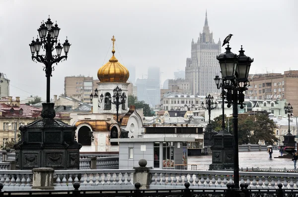 Собор Христа Спасителя в Москве — стоковое фото