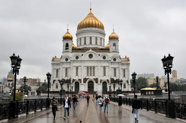 モスクワ、救世主キリスト大聖堂 — ストック写真
