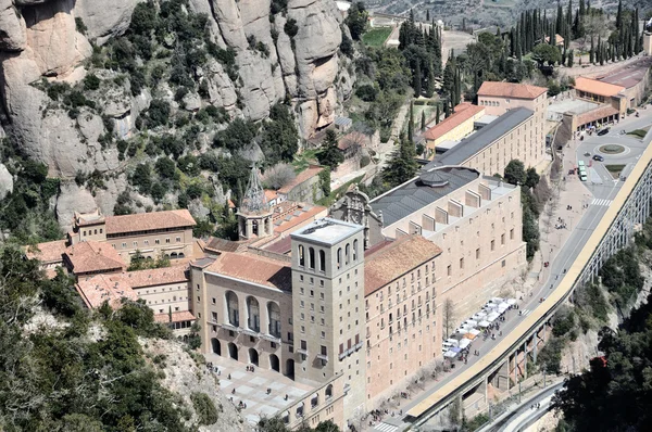 Klooster van Montserrat, Spanje — Stockfoto