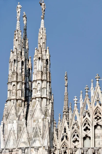Katedrála duomo, milan, Itálie — Stock fotografie