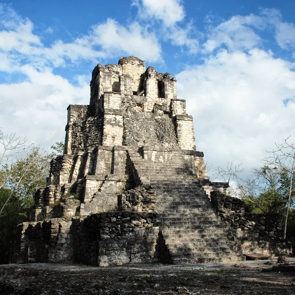 Muyil 废墟墨西哥 — 图库照片