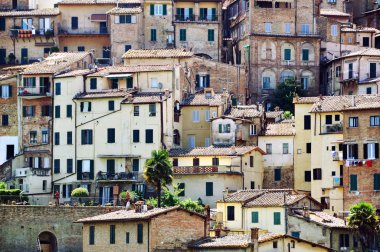 Eski evler, siena, İtalya