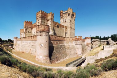La Mota Castle (Panorama)