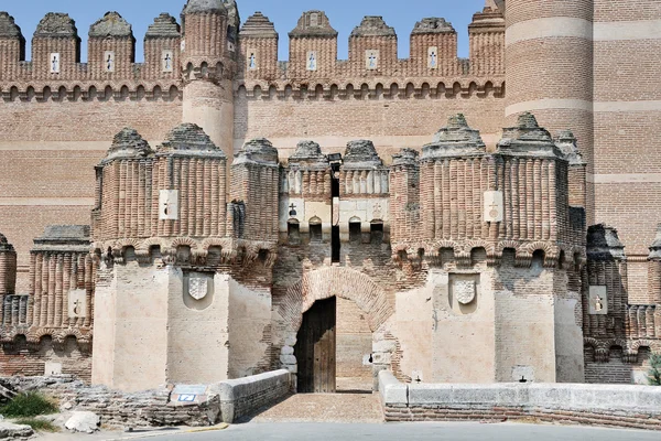 Entrance to the Fortress of Coca — Stock Photo, Image