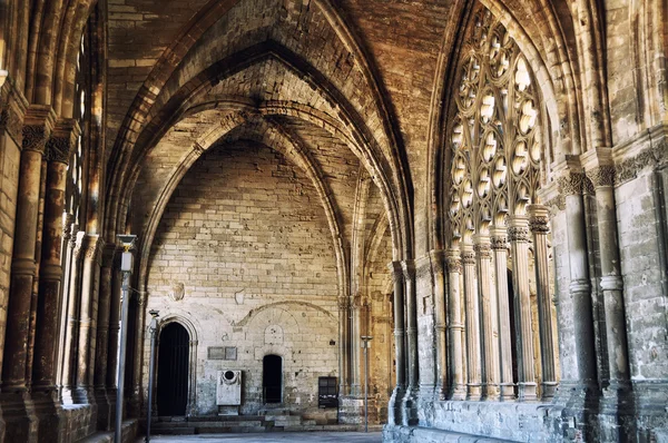 La seu vella domkyrka, lleida — Stockfoto