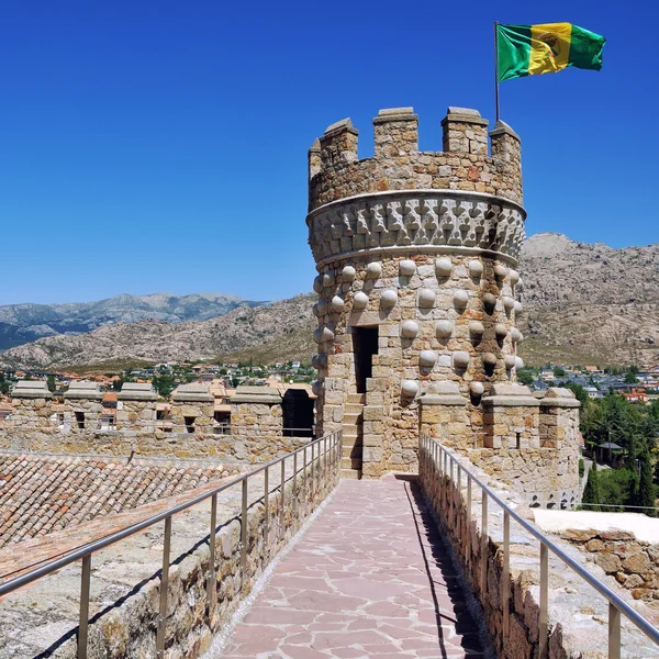 Manzanares el Real kasteel — Stockfoto