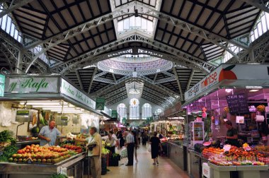 Valencia, İspanya 'daki merkez pazar