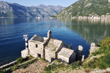 eski kilise, Karadağ görünümü