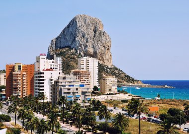 Latem ośrodek calpe, costa blanca, Hiszpania