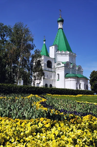 Kerk in Nizjni novgorod, Rusland — Stockfoto