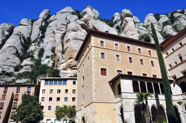 Klasztor Montserrat, Hiszpania — Zdjęcie stockowe