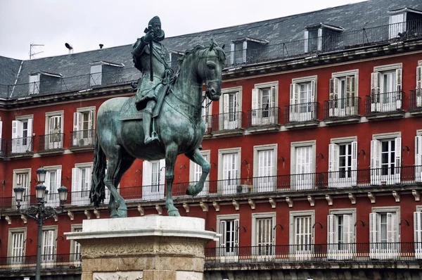 Plaza mayor, Madryt — Zdjęcie stockowe