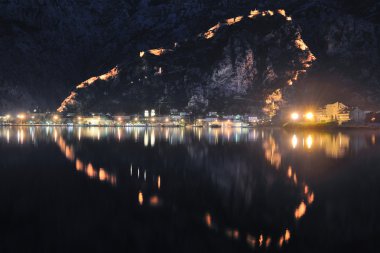 Karadağ 'ın eski Kotor kenti