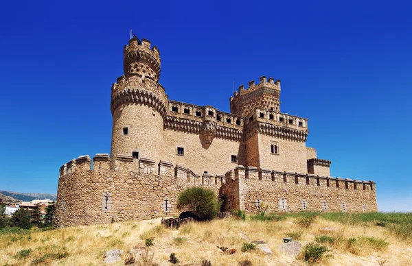 Castillo de Manzanares el Real — Foto de Stock