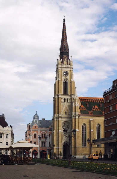 Kathedrale in novi sad, Serbien — Stockfoto