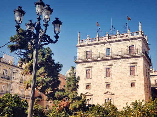 Strade di Valencia — Foto Stock