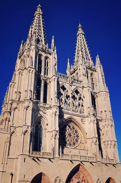 Katedra w Burgos, Hiszpania — Zdjęcie stockowe